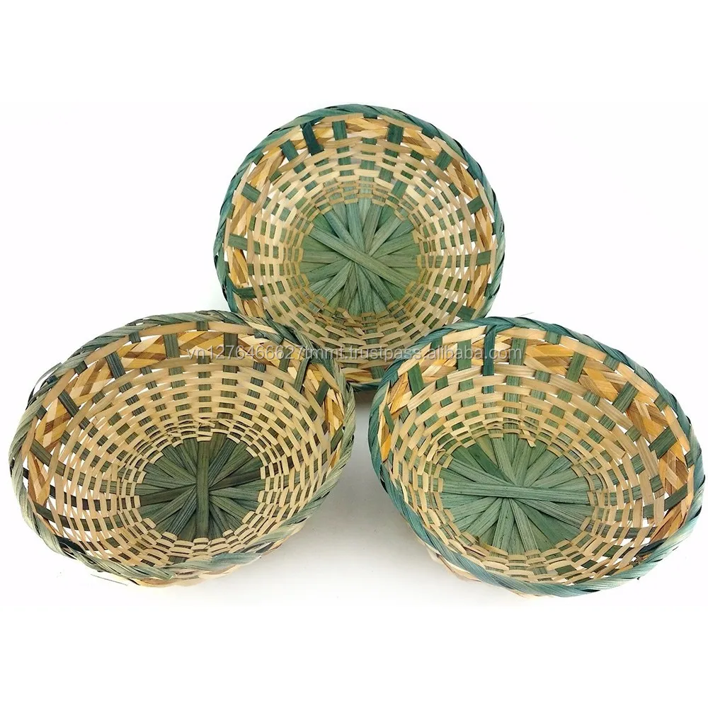 Weaving Bamboo Baskets Made In Vietnam Wholesale Buy Bamboo Basket