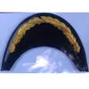Army embroidery peck for hat bullion wire peck for visor cap military cap components