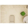 Unique style large 600 x 1200mm transparent glazed Vietnam porcelain tile far floor and wall