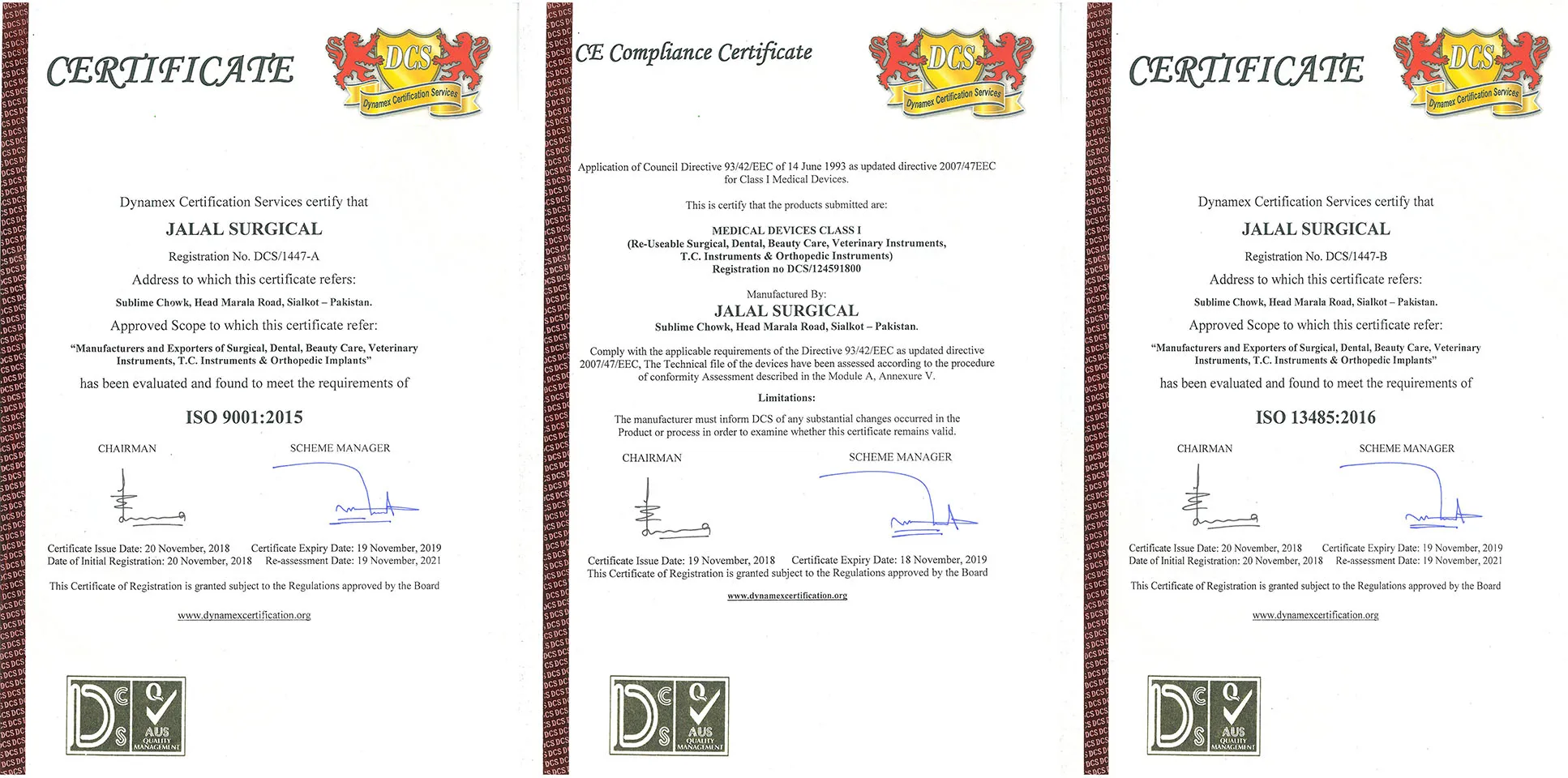 JS Certificates
