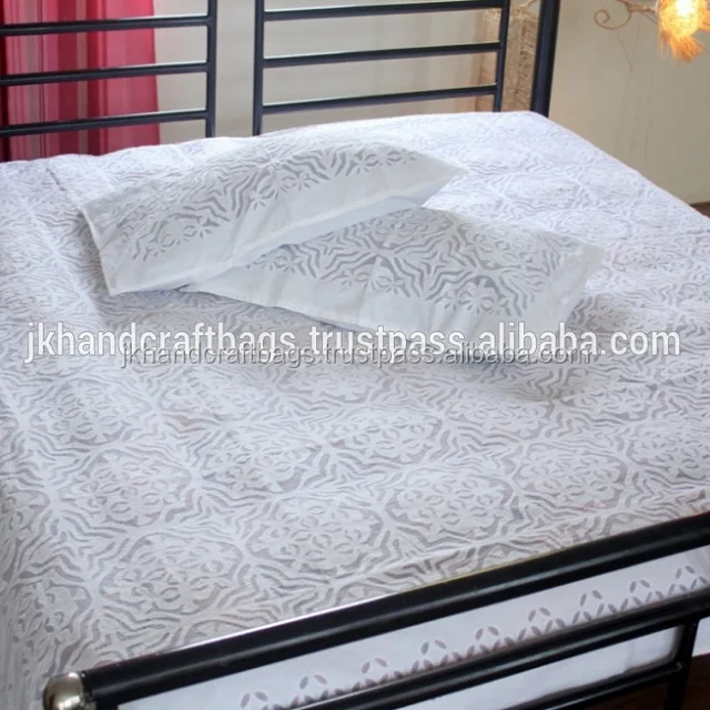 double kantha quilt bedspread hand quilted quilt bed cover