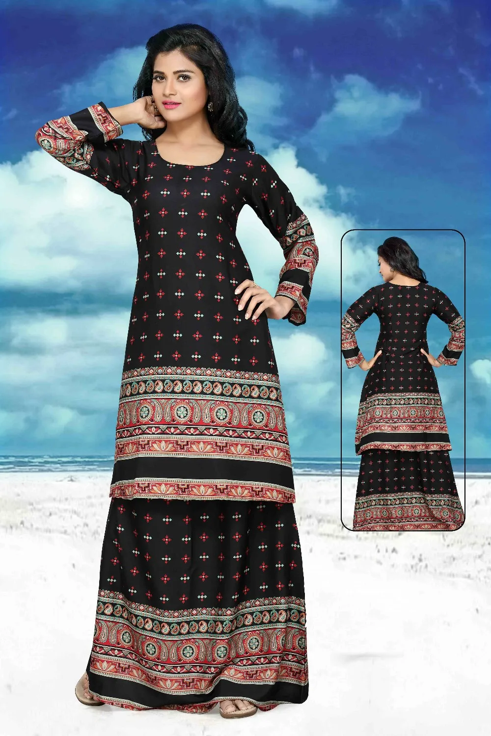 d.e.corp 的印度刺绣纱丽纱丽全新系列