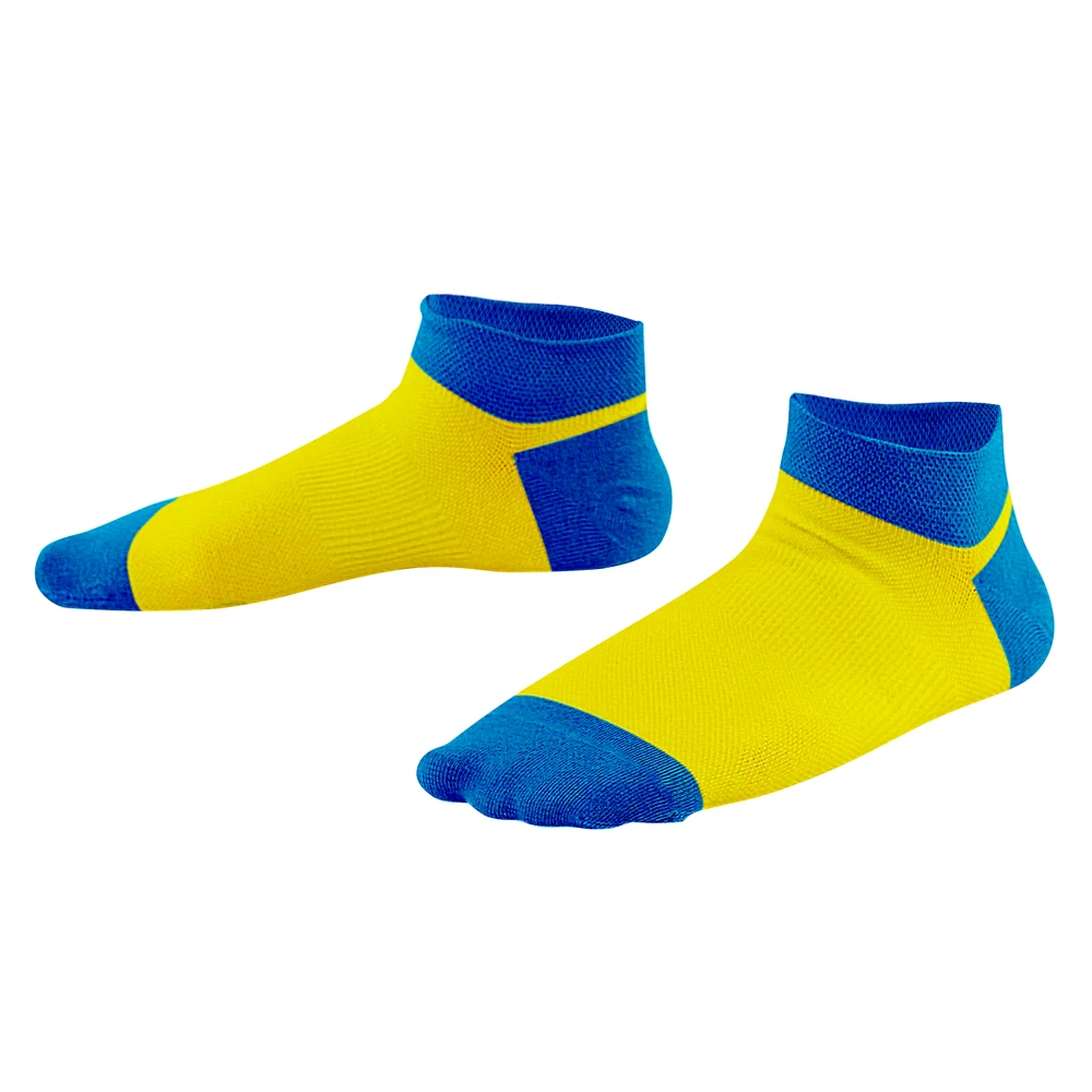 Spring Summer Amazon Men Women Low Cut Sport Compress Socks Anti Slip Stripe