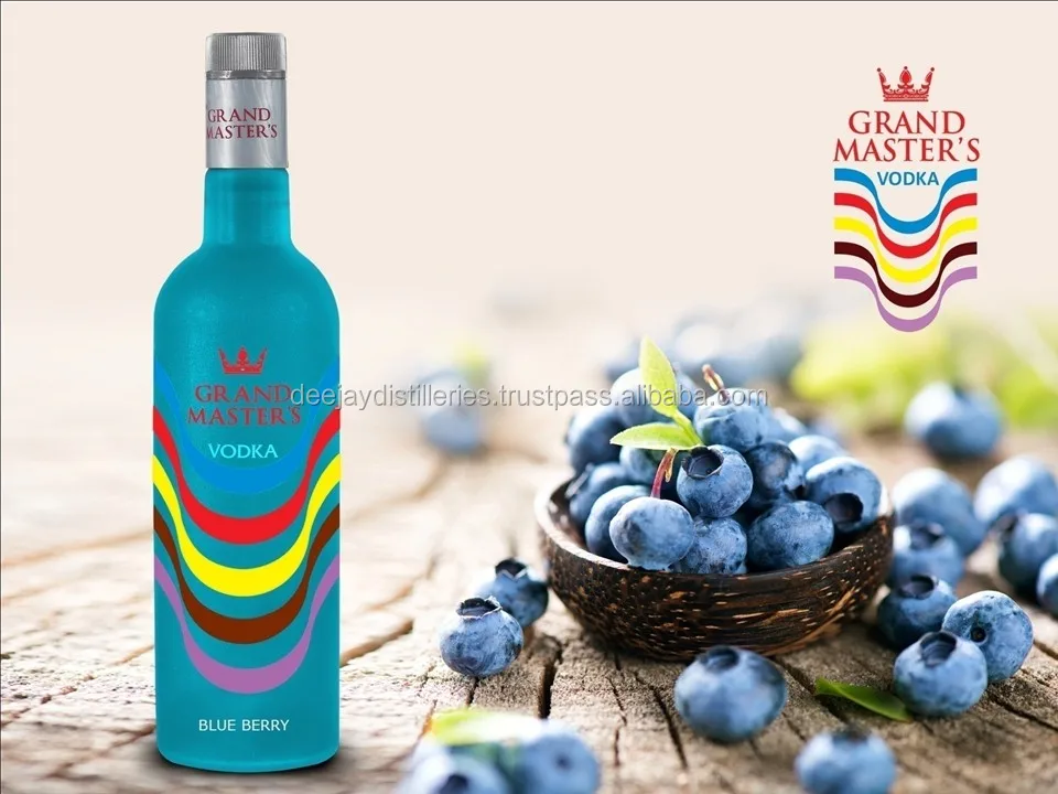 Source Grand Master Vodka With Blue Berry Flavor From India On M Alibaba Com