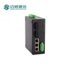 Rugged Din-Rail managed Ethernet switch with 5 port fast Ethernet port and 2 RS232/RS485/CAN port
