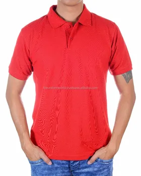 red color polo t shirt