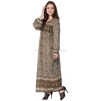 latest maxi dress design
