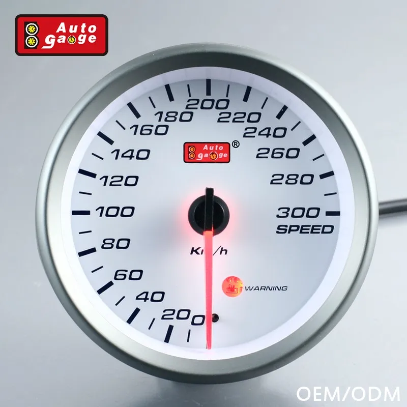 80 Mm Electrical 0300 Km/h Car Speedometer Gauge Buy 80 Mm