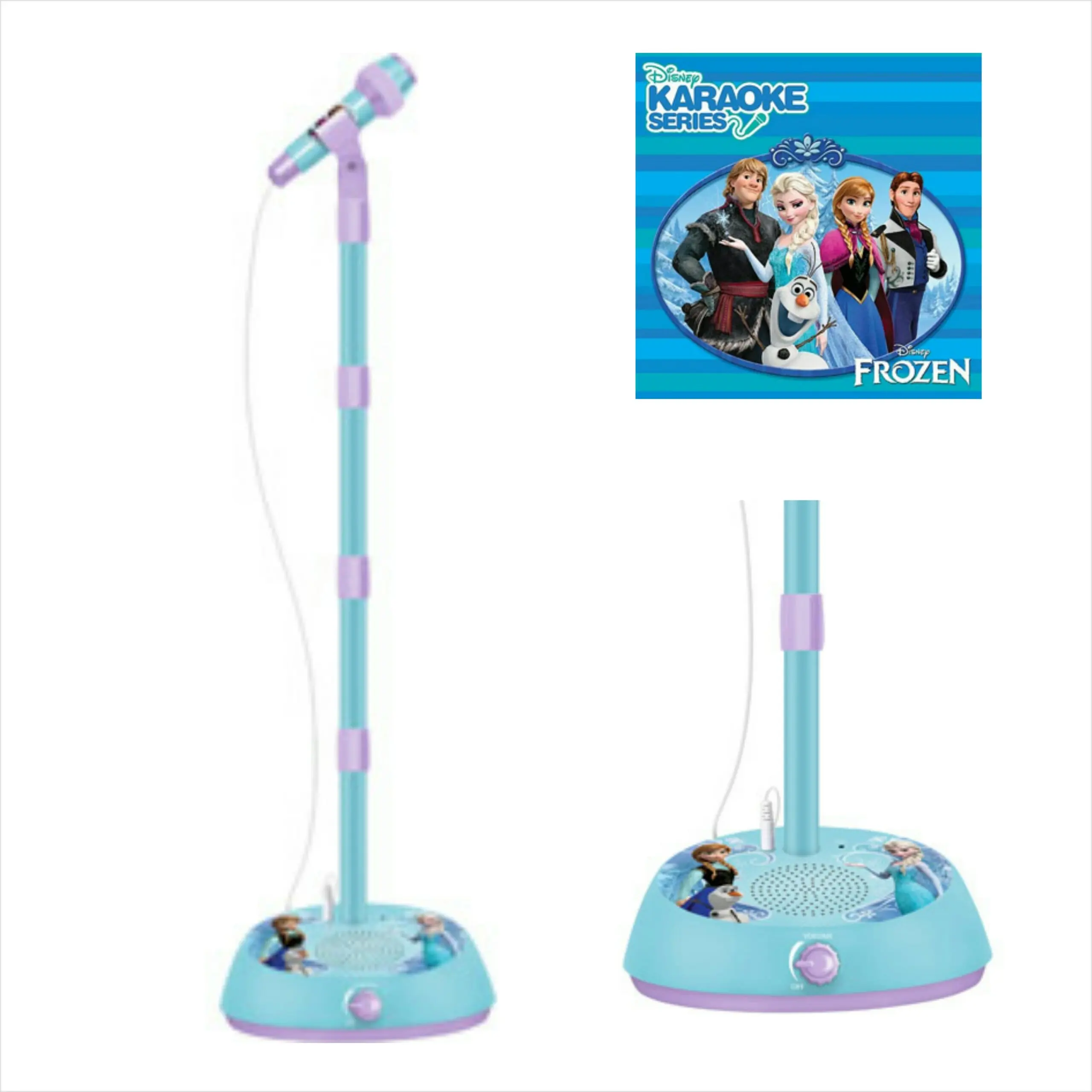 disney frozen cd player with microphones