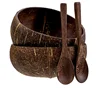 HOT SALES 100% Natural Organic Coconut Bowls and Spoons Gift Set