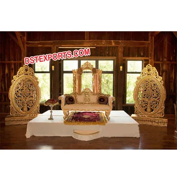 Fiber Carved Mandap Decoration Backdrop Panel Indian Wedding Fiber