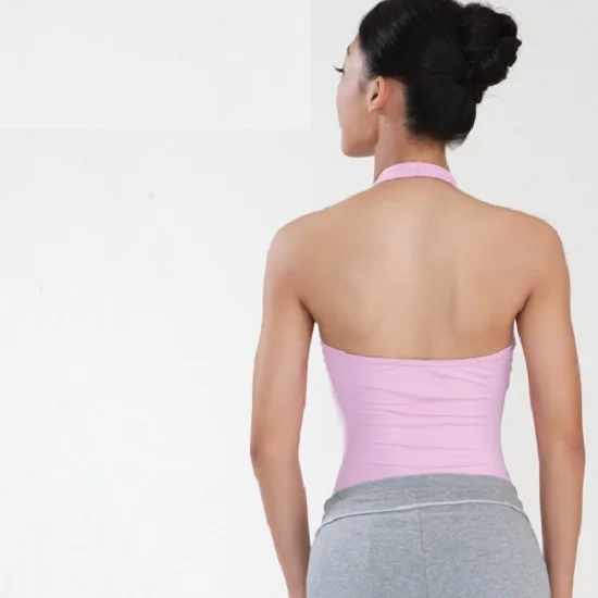 2 ballet halter leotard