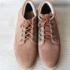 suede leather breathable men's shoes ankle safety boots