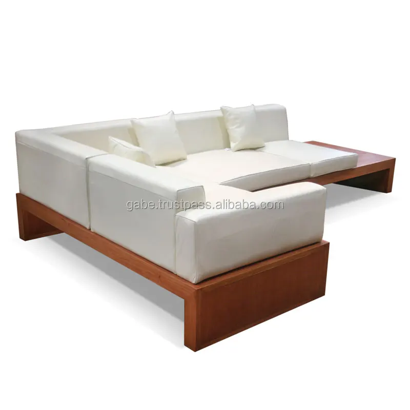 Sofa L Shape Set Aruba Teak Wood Furniture Buy L Shaped Sofa,Teak