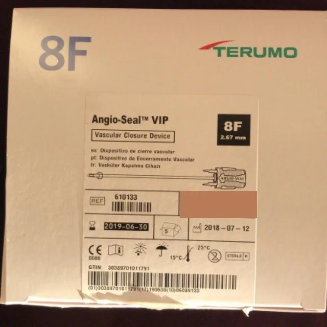 Angioseal Vascular Closure Device Guidewire Guide Wire Terumo