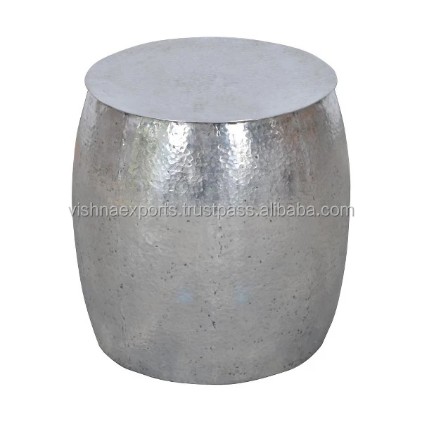 Hammered Metal Drum Coffee Table Product On Alibaba Hammered Metal Drum Coffee Table Product On Alibaba