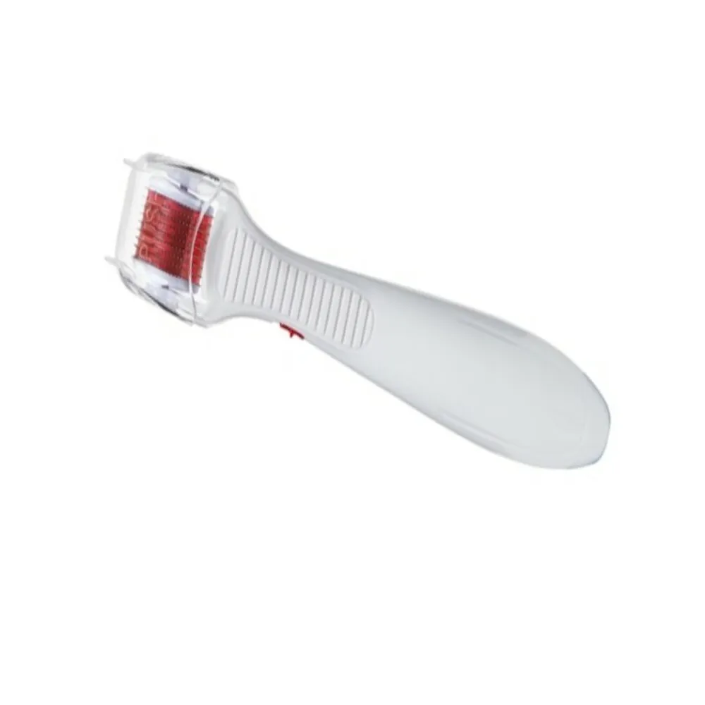 LED Derma Roller Micro Needle- RED Light LED Skin Laser-Needles in .25 mm .50 mm 1.00 mm sizes with Storage Case