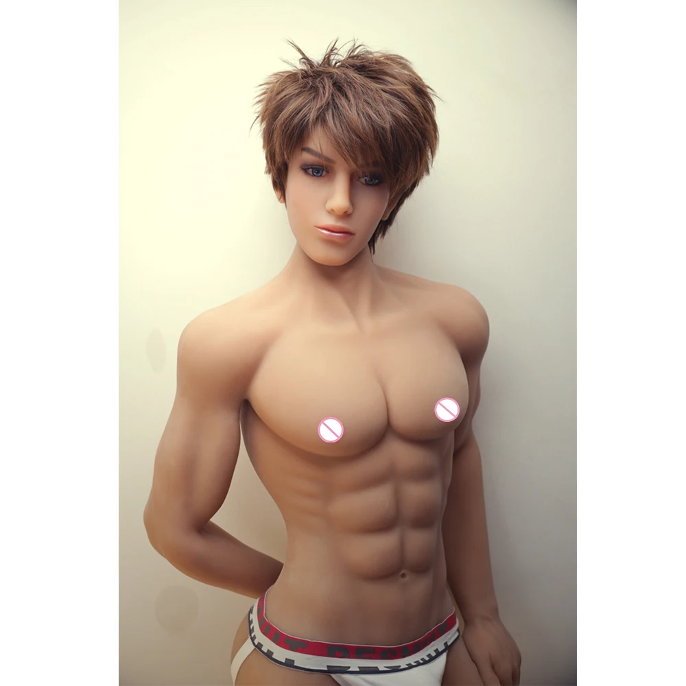 Wholesale Girls Sex Toy 160cm Lifelike Silicone Male Sex Doll for Women