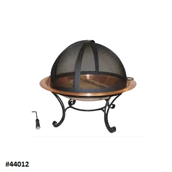 Indian Hammered Solid Copper Fire Pit Metal View Indian Hammered