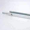 Triple extension heavy duty drawer slide for wire bseket
