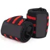 OEM Workout Wrist Straps Cross fit Weightlifting Wrist Wraps with Thumb Loop