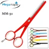 Professional Barber Saloons Whole Sale Best Price Scissors Sharp Blades Hair Cutting Scissors Black Yellow Red Thinning Scissors