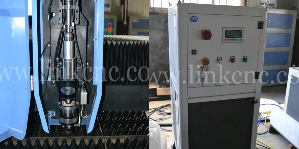 1530 500W cnc fiber optic laser cutting machine for metal