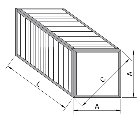 total heat enthaply air to air crossflow heat exchanger for energy recovery ventilator