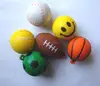 Cheap Custom Printed Anti pu Foam Stress Balls with Different Shapes Heart Star Plan