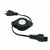 eu plug with retractable cable