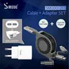 SMODO-213 3 in 1 Reel Cable + Dual USB Adapter Set