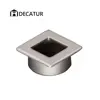 Furniture Hardware Zinc Die Cast Square Recess Pull
