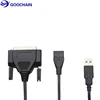 VGA Cable DB-44 DB44 Pin D-Sub Male to USB A Male to Female for Pos Assesory Cable