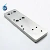 Custom precision cnc machining aluminum parts natural aluminum anodized with tool microscope testing