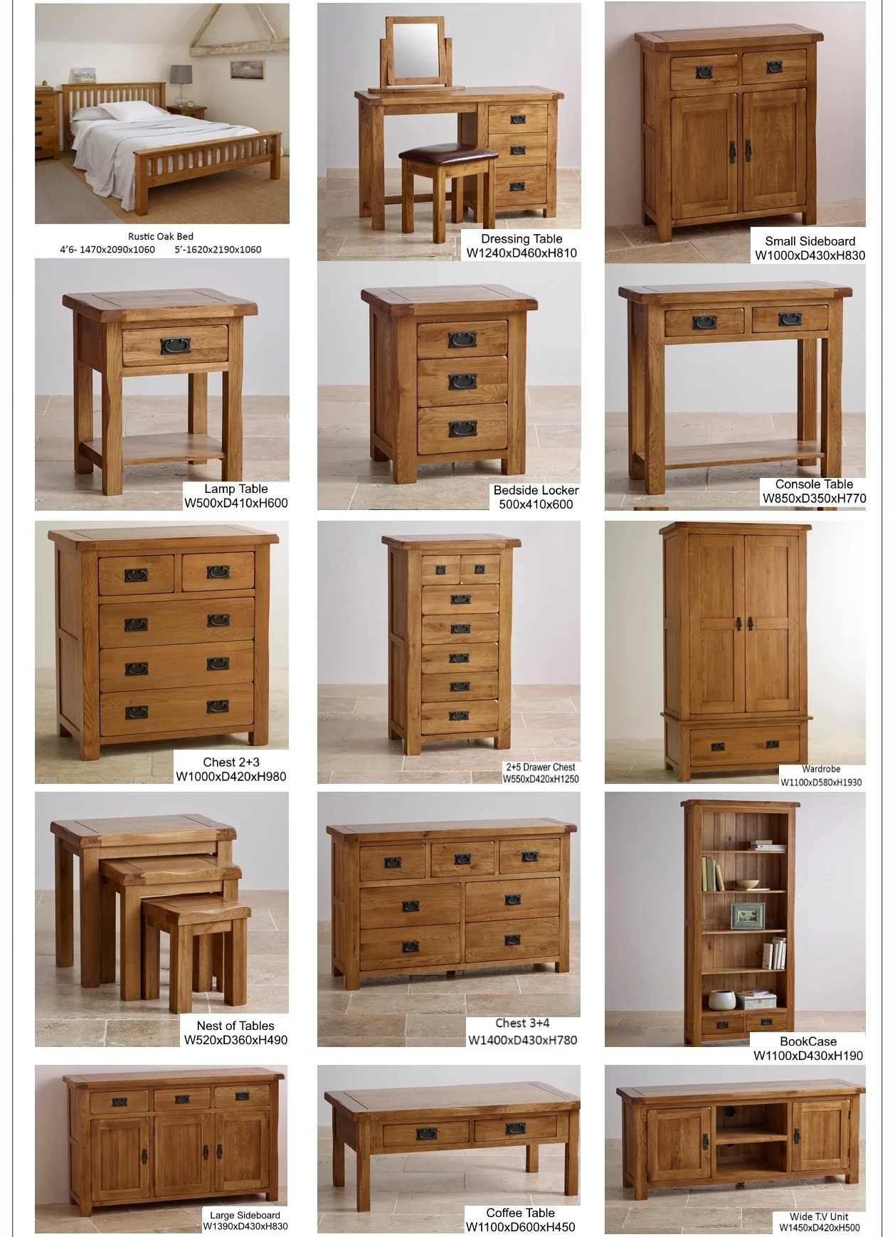 中国乡村实心橡木木制国王大号双人床 - buy bed frame,wooden bed