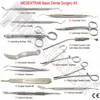 Basic Dental Surgery Kit Curettes Elevators Suction Tube Cotton Pliers Try it, then Buy it
