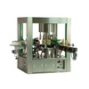 automatic hot melt glue flat bottle labeling machine for flat dish washing liquid bottle with cheap price 6000 BPH