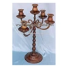 Aluminium 5 arm Candle Holder, Table Top center Piece home Decorative