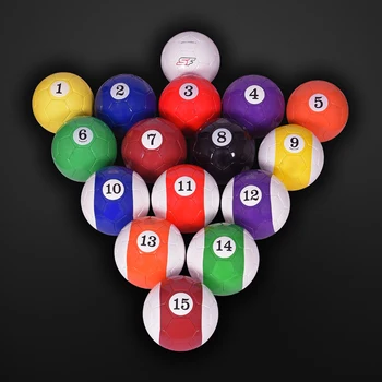 pool soccer balls