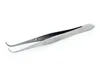 Iris Tissue Forceps Oprating Instruments for Eye half curve -Tissue Forceps 9 CM / Micro Curve Iris Clamp 9 Cm