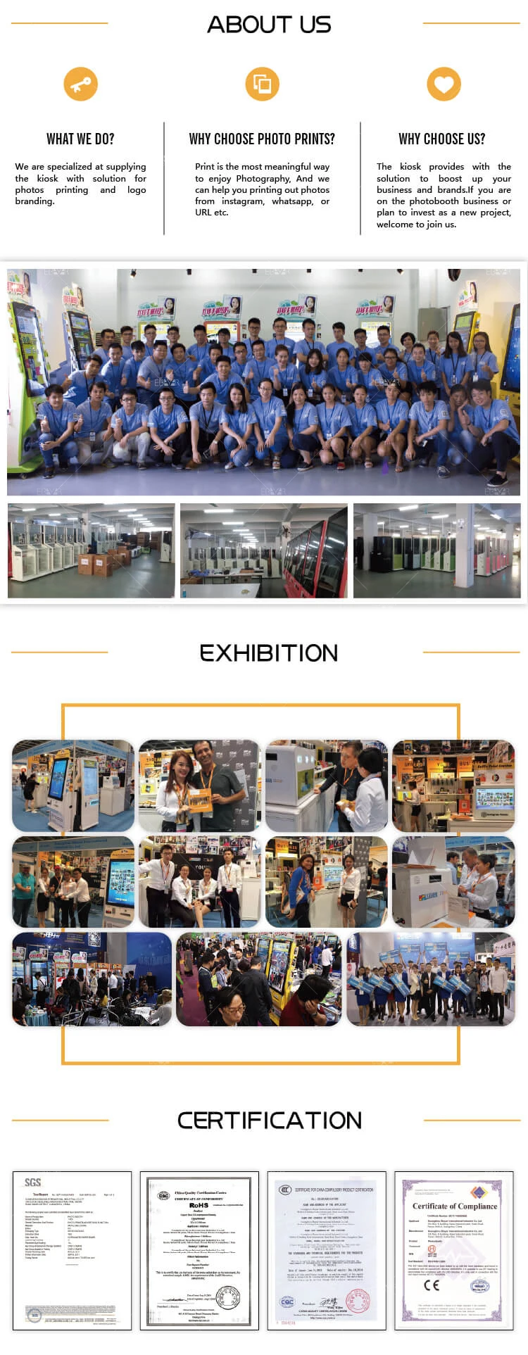 2018 New Windows Instant Photo Booth Kiosk Printer Buy Commercial