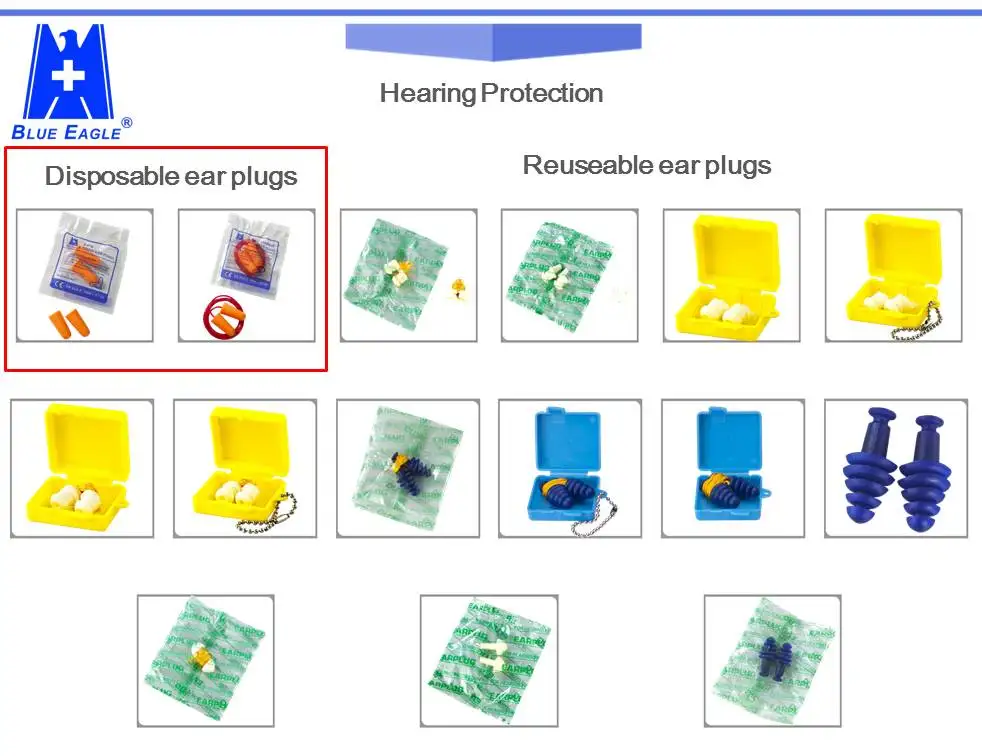 Blue Eagle Earplugs -1
