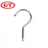 Plastic Tie Long Neck Metal Hook For Cloth Hanger