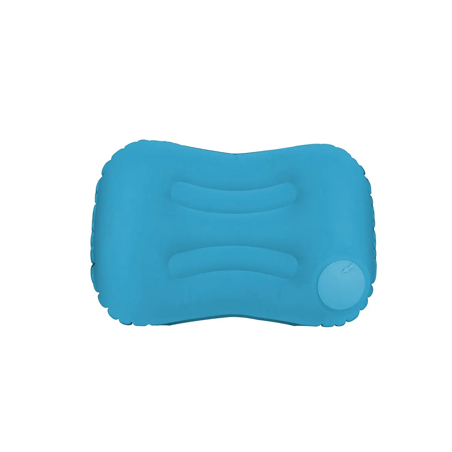 Inflatable Camping Pillow-Push Button Compressible Air Pillow, Compact and Comfortable for Outdoor Trips, Backpacking, Hiking, Travel, Beach, Airplane, Train, Car