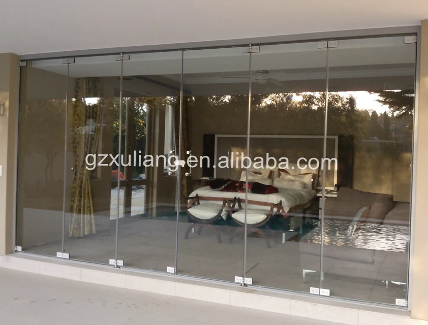 折りたたみドアフレームレスガラス Buy フレームレス折戸 フレームレス折りたたみドア ガラスドア Product On Alibaba Com