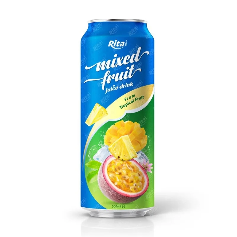 Hight Quality 250ml Canned Mixed Fruit Juice Drink Buy Canned Juice