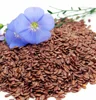 Brown flax seeds