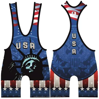 2018 Latest Design Custom Made Usa Men S Wrestling Singlets Buy Sublimated Wrestling Singlets Youth Wrestling Singlet Custom Wrestling Singlets Product On Alibaba Com