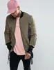 New Style Custom lightweight running plain bomber jacket men