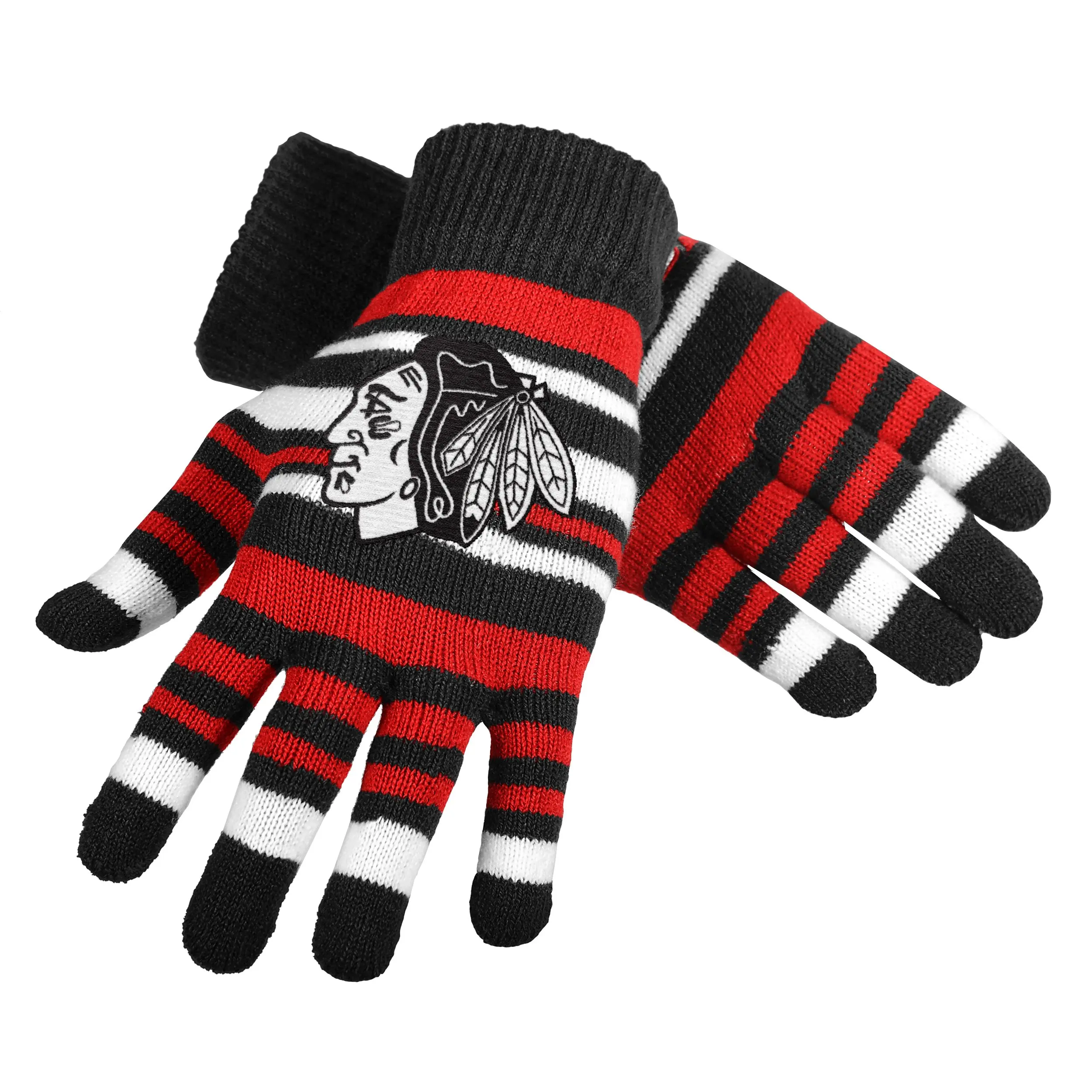 NHL Hockey Team Logo Stretch Gloves - Pick Team